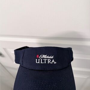 Michelob Ultra Navy Blue Visor